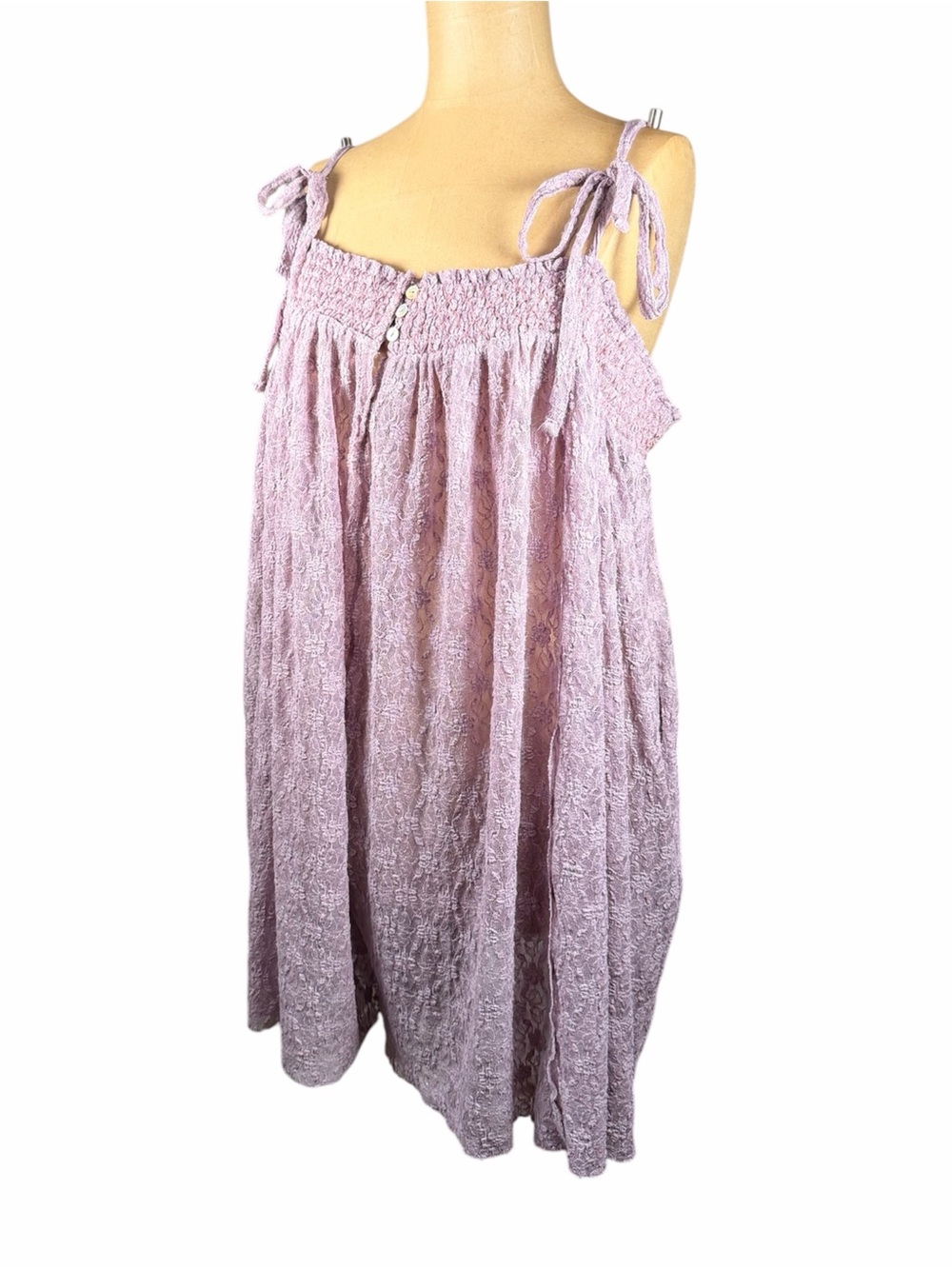 INTIMATELY FREE PEOPLE Mauve Lace Romper
